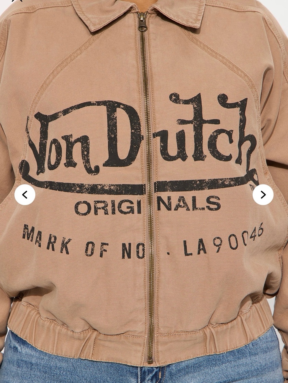 VON DUTCH WOMEN’s JACKET🔥🔥New! - Picture 3 of 5
